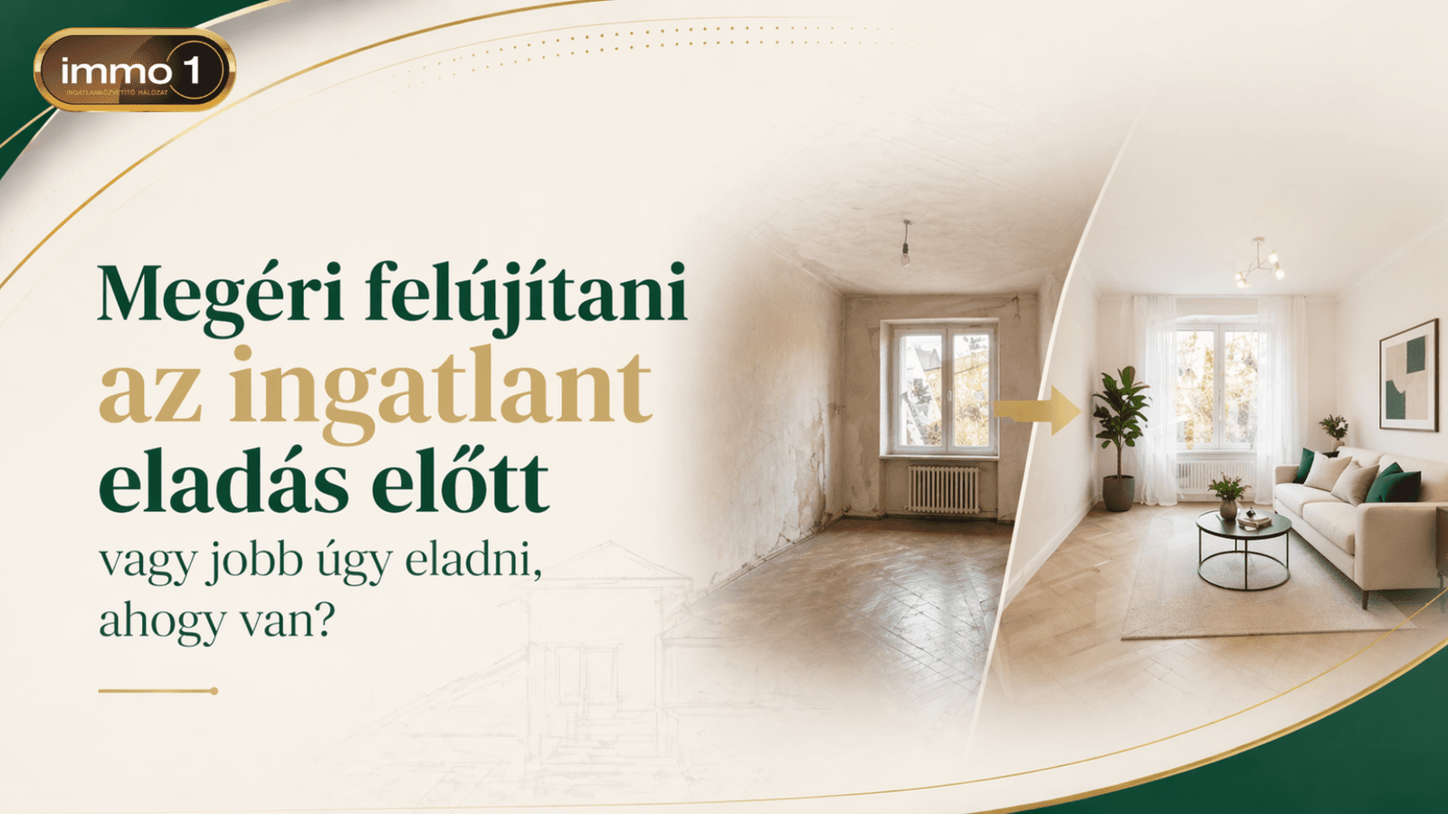 felújítás eladás előtt